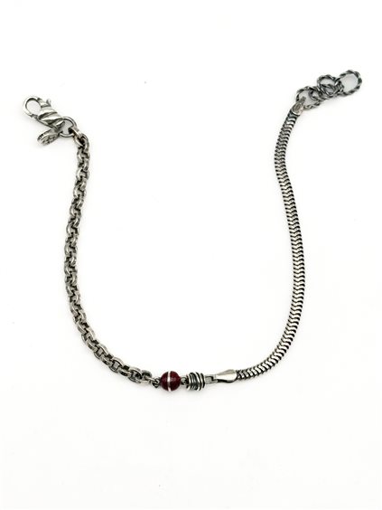 Bracciale Giacomo Burroni Uomo in Argento ARB0016 - ARB0016